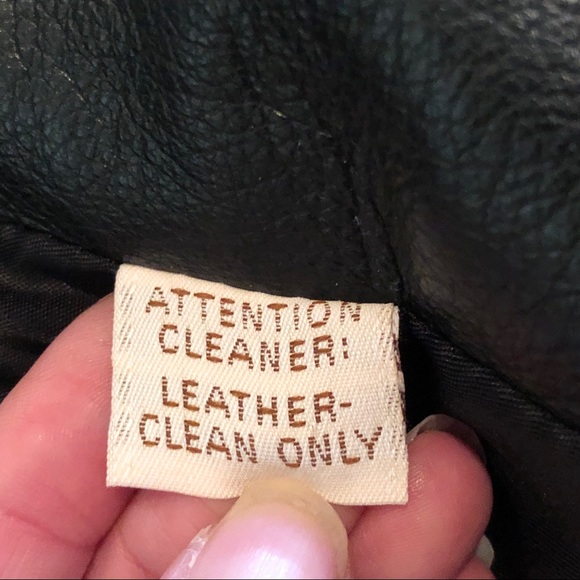 Vintage LEATHERS by NEW ENGLAND bomber jacket Sm - Picture 15 of 16